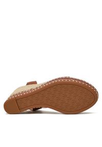 Lauren Ralph Lauren - LAUREN RALPH LAUREN Espadryle 802940573002 Brązowy. Kolor: brązowy. Materiał: skóra #5