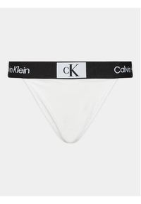 Calvin Klein Swimwear Dół od bikini KW0KW02259 Biały. Kolor: biały. Materiał: syntetyk #4