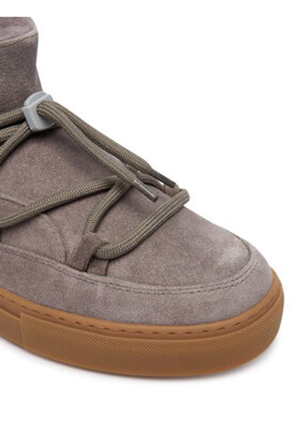 Inuikii Śniegowce Classic Low 2001.001.0021 Szary. Kolor: szary. Materiał: zamsz, skóra