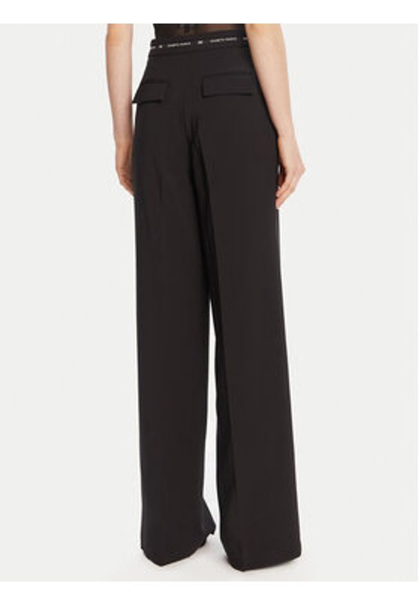 Elisabetta Franchi Spodnie materiałowe PA-103-56E2 Czarny Regular Fit. Kolor: czarny. Materiał: syntetyk