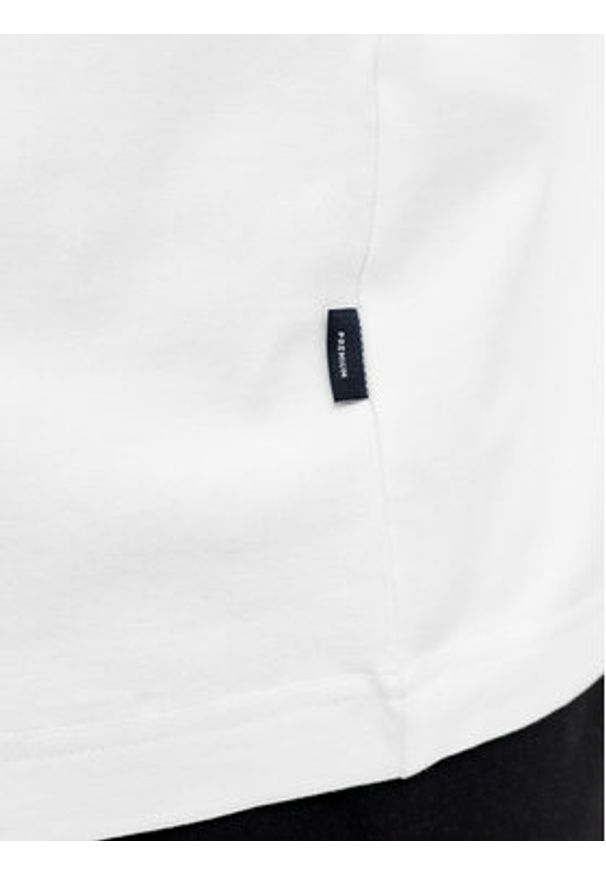 Jack & Jones T-Shirt Tyler 12292383 Biały Regular Fit. Kolor: biały. Materiał: bawełna