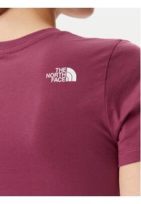 The North Face T-Shirt Simple Dome NF0A87NH Różowy Regular Fit. Kolor: różowy. Materiał: bawełna #5