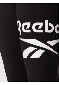 Reebok Legginsy Identity Logo GL2547 Czarny Slim Fit. Kolor: czarny. Materiał: bawełna