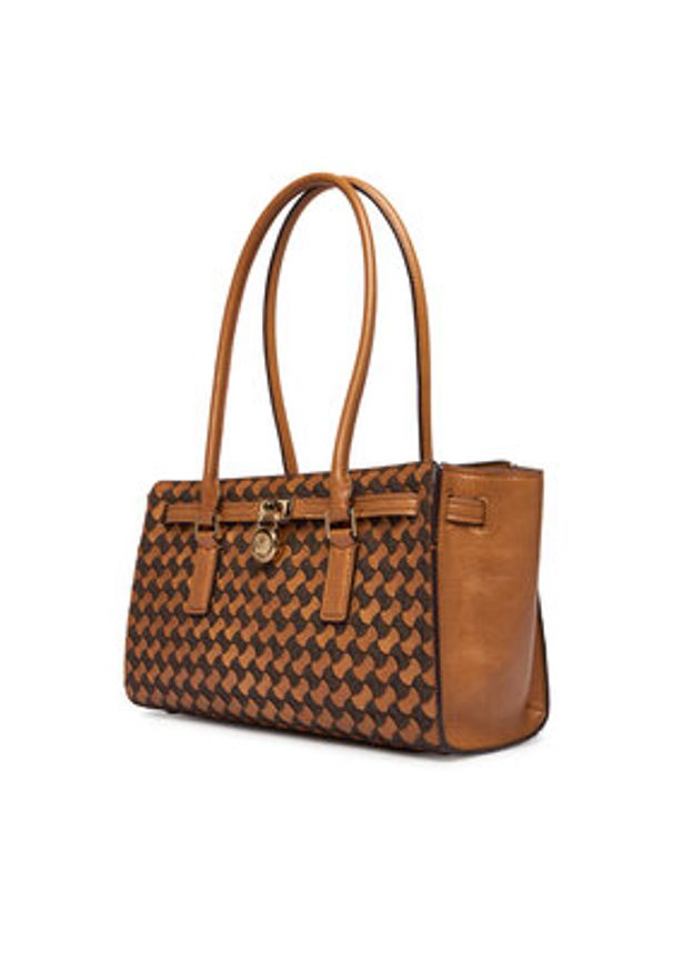 MICHAEL Michael Kors Torebka 30R6GNXT0T Brązowy. Kolor: brązowy. Materiał: skórzane