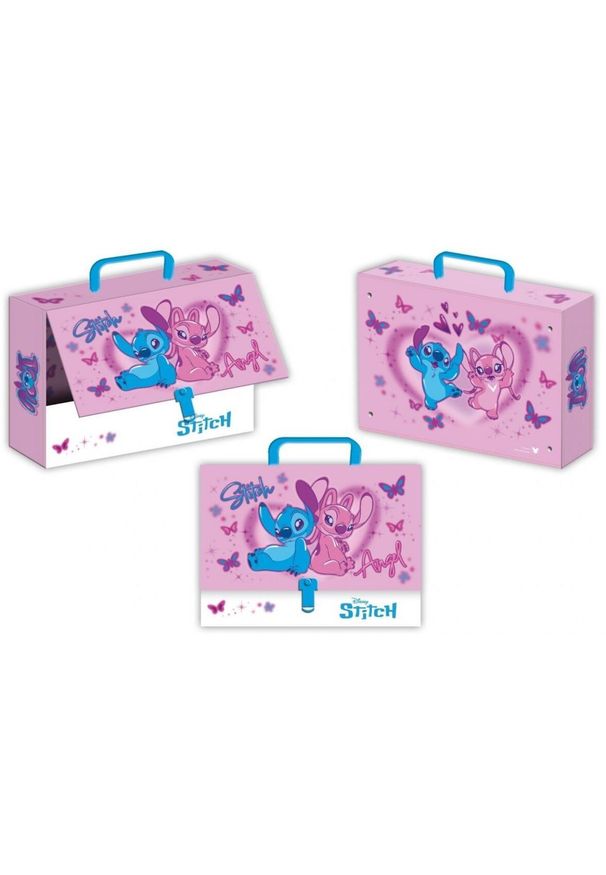Beniamin Teczka z rączką Stitch Pink