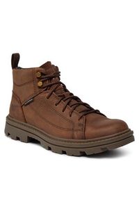 CAT Footwear Trapery Modulate P725406 Brązowy. Kolor: brązowy. Materiał: skóra #5