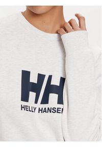 Helly Hansen Bluza W Hh Logo Crew Sweat 2.0 34462 Biały Regular Fit. Kolor: biały. Materiał: bawełna #4