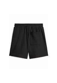 Puma - Damskie szorty HER 5" z wysokim stanem PUMA Black. Stan: podwyższony. Kolor: czarny