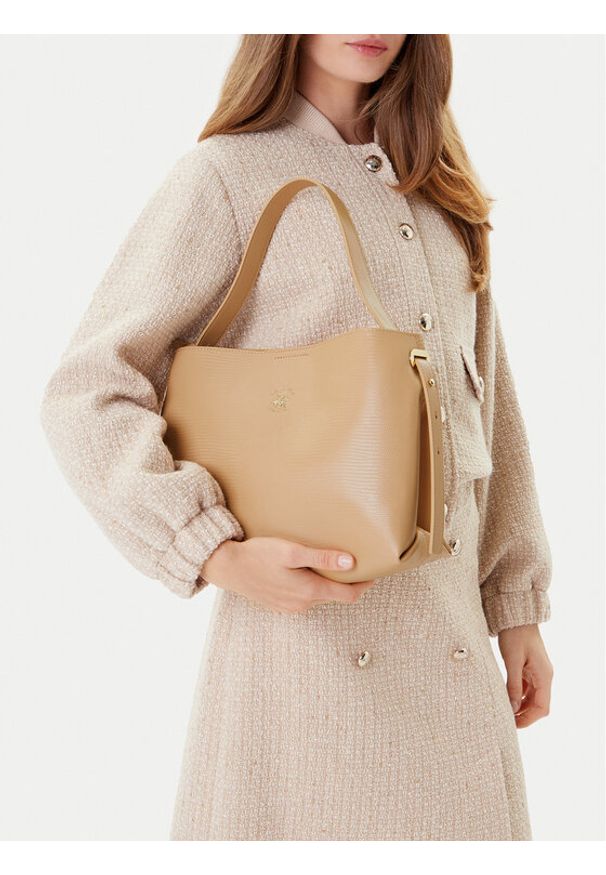 Beverly Hills Polo Club Torebka BHPC-W-04-A23 Beżowy. Kolor: beżowy