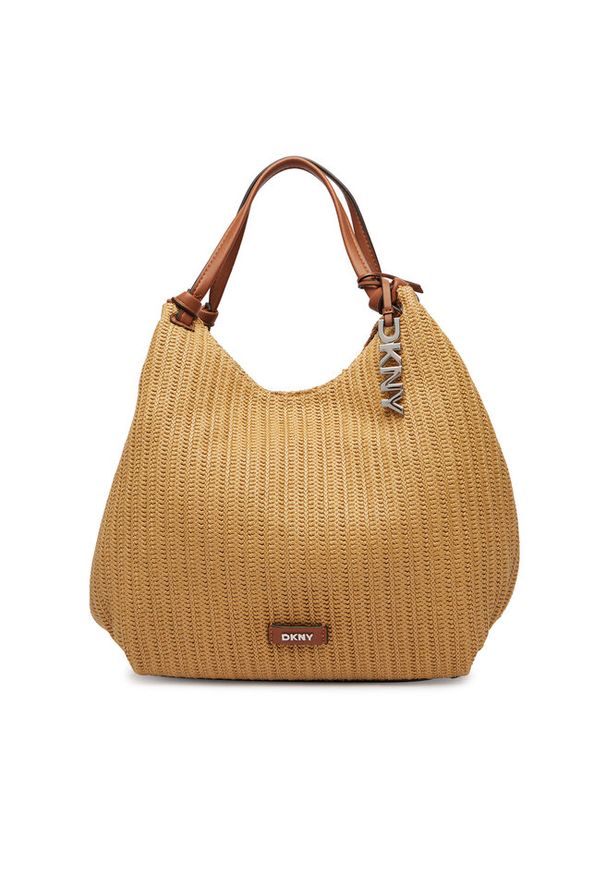 Torebka DKNY. Kolor: brązowy