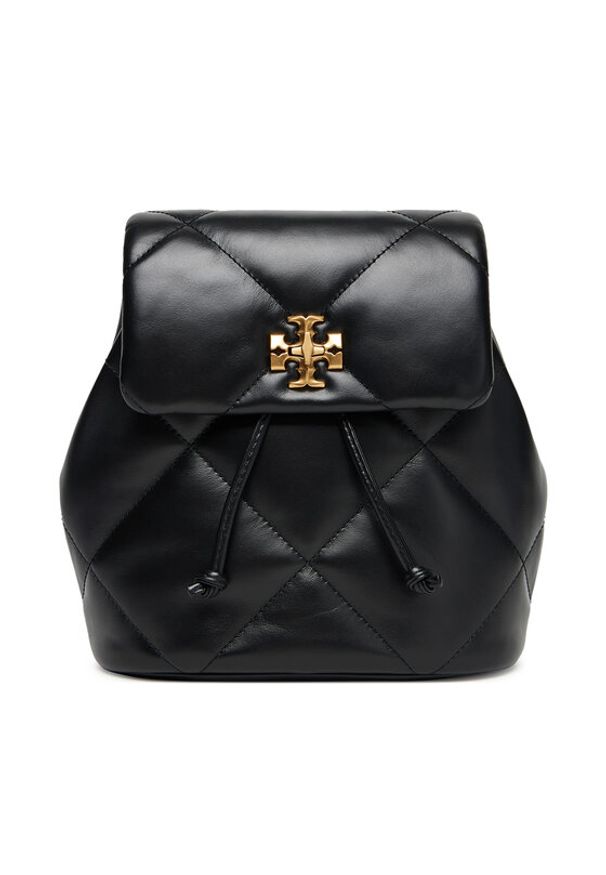 Tory Burch Plecak Kira Diamond 170485 Czarny. Kolor: czarny. Materiał: skóra