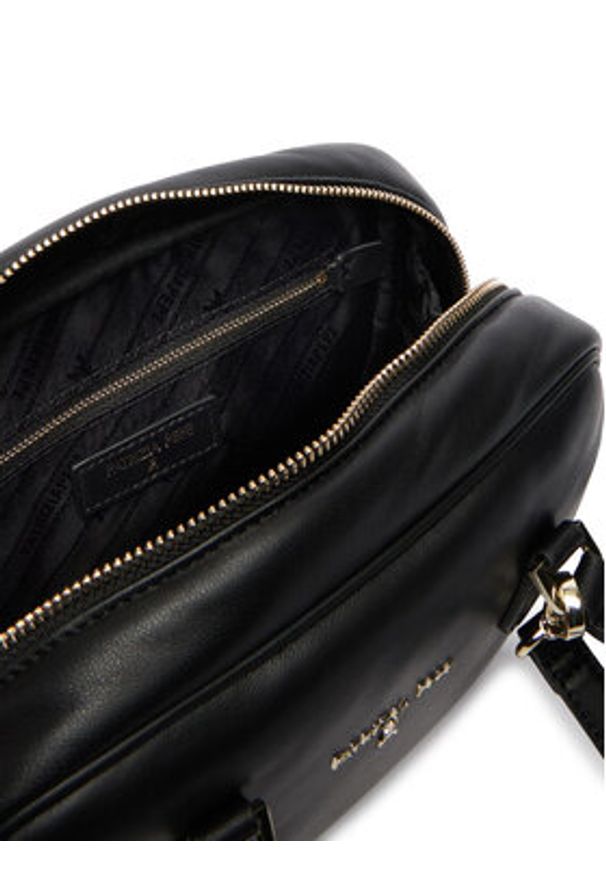 Patrizia Pepe Torebka 8B0320/L113-K103 Czarny. Kolor: czarny. Materiał: skórzane