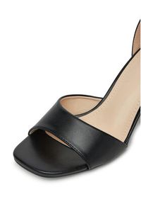 DeeZee Sandały LWYZD1027-1 Czarny. Kolor: czarny. Materiał: skóra