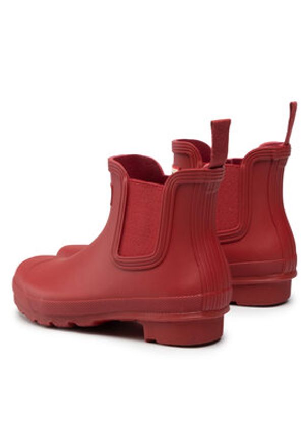 Hunter Kalosze Original Chelsea WFS2078RMA Czerwony. Kolor: czerwony. Materiał: kauczuk