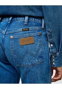 Wrangler Jeansy Low Rise Cowboy Niebieski Straight Leg. Kolor: niebieski #4