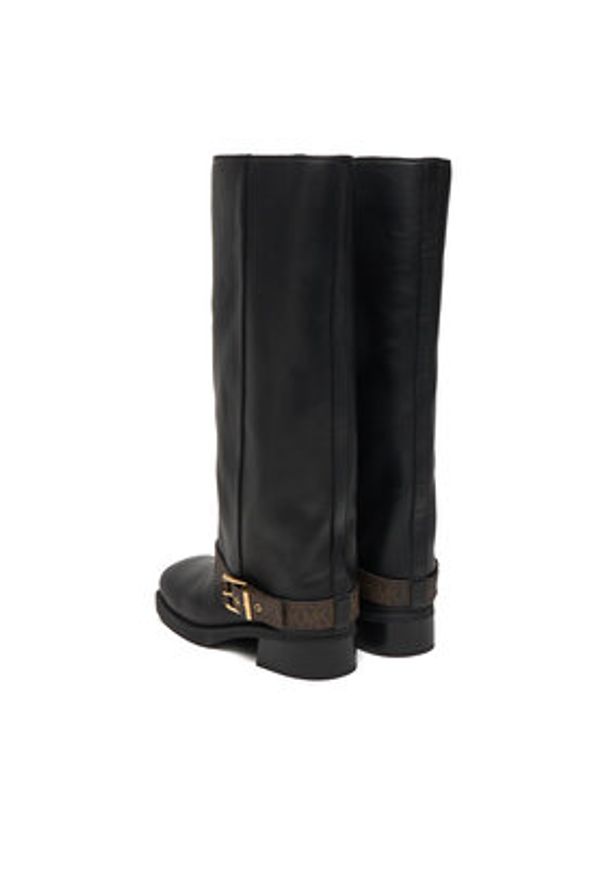 MICHAEL Michael Kors Kozaki Colby 40F5COFB6L Czarny. Kolor: czarny. Materiał: skóra