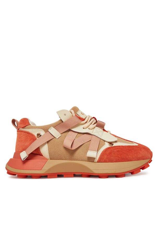 Sneakersy GOE. Kolor: pomarańczowy