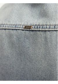 Morgan Sukienka jeansowa 241-ROGLA Błękitny Regular Fit. Kolor: niebieski. Materiał: bawełna #4