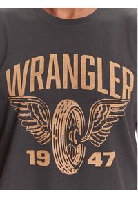Wrangler T-Shirt Americana 112371478 Szary Regular Fit. Kolor: szary. Materiał: bawełna #3