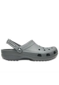 Klapki unisex Crocs Classic Clog 10001-0DA - szare. Kolor: szary. Materiał: materiał. Sezon: lato
