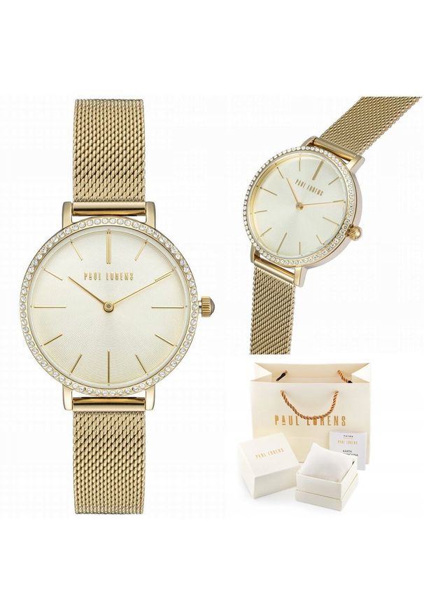 Zegarek Paul Lorens ZEGAREK DAMSKI PAUL LORENS - PL12894B-4D1 + BOX +GRAWER