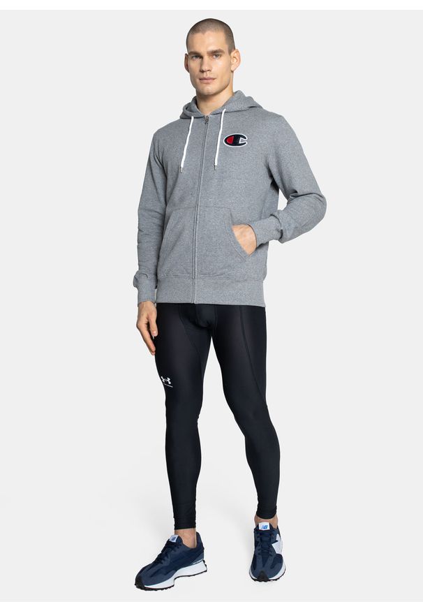 Bluza Champion Rochester 1919 Zip-Up Hoodie (214185-EM525). Kolor: szary. Materiał: materiał. Styl: elegancki, sportowy