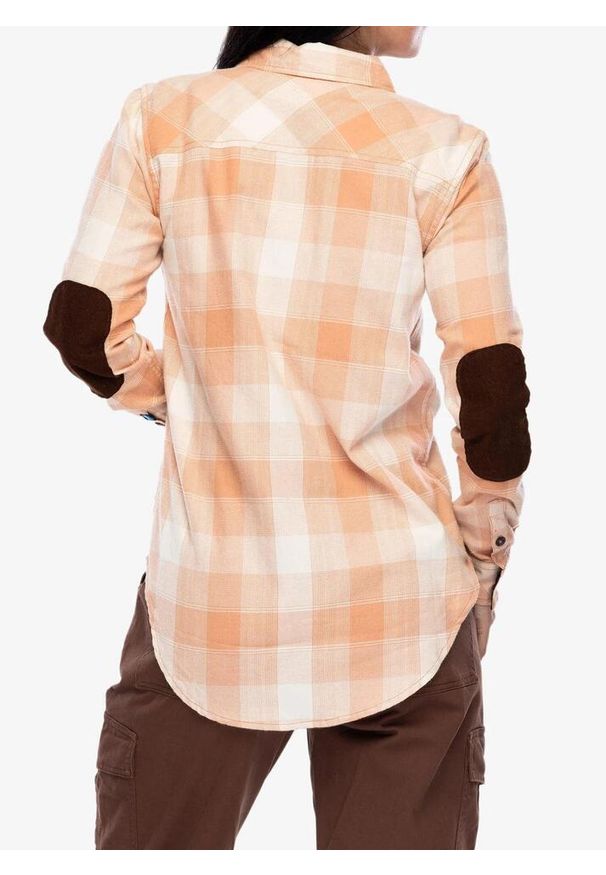 KAVU - Koszula turystyczna damska Kavu Billie Jean. Okazja: na co dzień. Kolor: pomarańczowy. Styl: casual