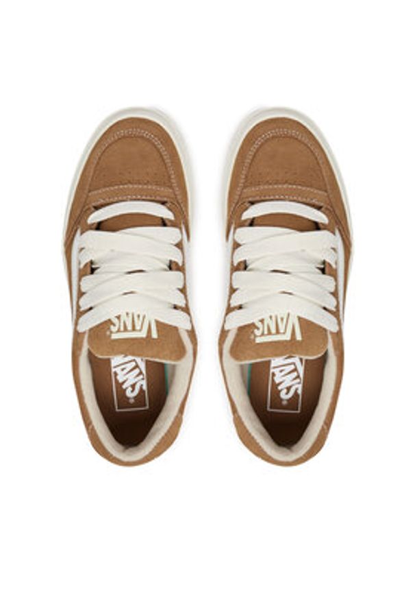 Vans Sneakersy Hylane VN000D1JBRO1 Brązowy. Kolor: brązowy. Materiał: skóra, zamsz