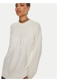 Patrizia Pepe Sweter 8K0238 K207-W146 Biały Regular Fit. Kolor: biały. Materiał: wiskoza #3