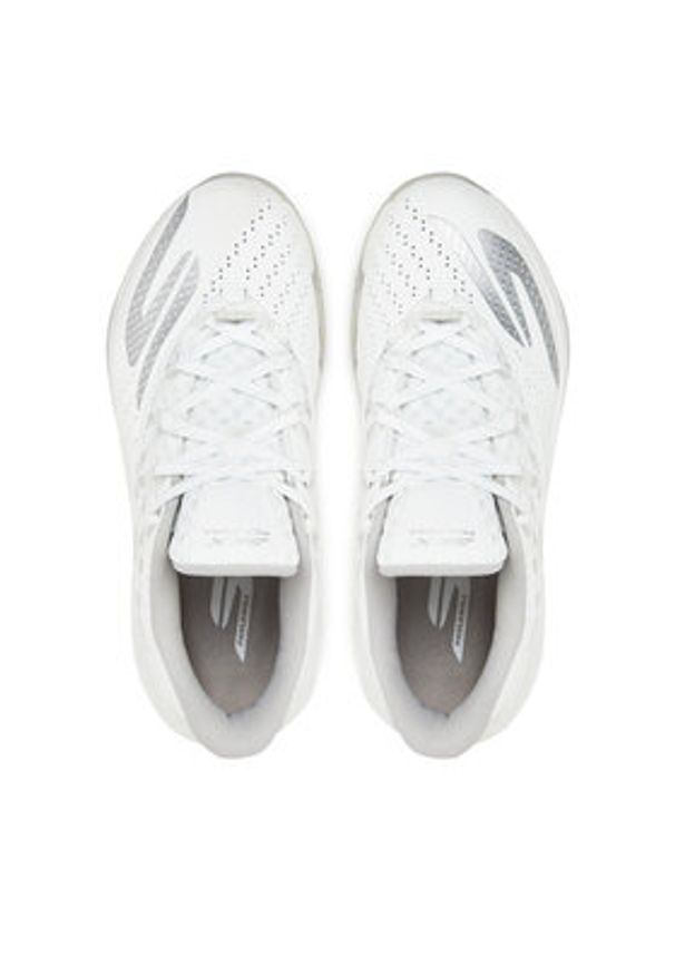 skechers - Skechers Buty do tenisa Viper Court Rally 172110/WHT Biały. Kolor: biały. Materiał: materiał. Sport: tenis