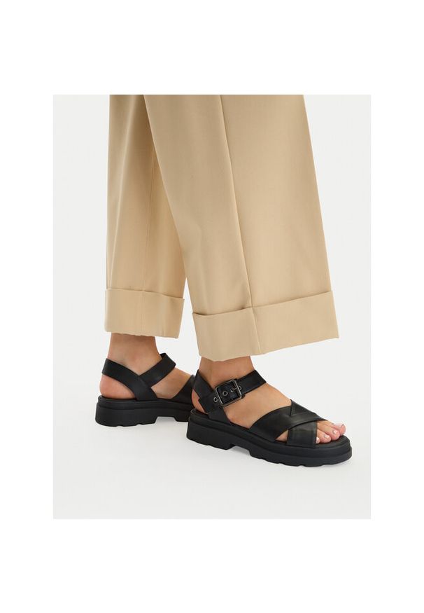 Sandały Clarks. Kolor: czarny