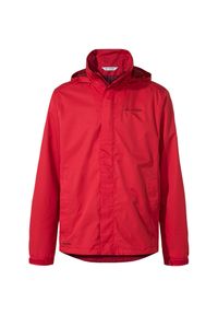 Kurtka przeciwdeszczowa męska Vaude Escape Light Jacket. Kolor: czerwony