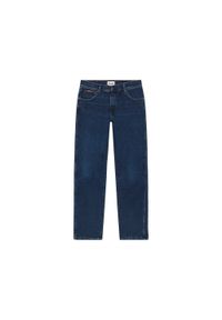 Wrangler - WRANGLER MĘSKIE SPODNIE JEANSOWE TEXAS SHADOW JEANS 112356851 W121017432. Okazja: na co dzień. Wzór: gładki. Styl: sportowy, klasyczny, casual #6