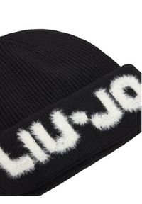 Liu Jo Czapka 2F5059 M0300 Czarny. Kolor: czarny. Materiał: wełna #2