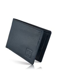 Portfel skórzany PAOLO PERUZZI T-67-DB granatowy. Kolor: niebieski. Materiał: skóra #1