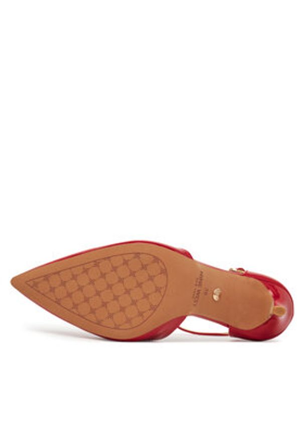 Nine West Szpilki WS21582-01 Czerwony. Kolor: czerwony. Materiał: materiał, syntetyk. Obcas: na szpilce