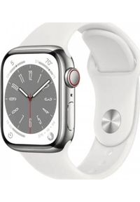 APPLE - Smartwatch Apple Apple Watch Series 8 MNKE3UL/A 45mm, Smart watches, GPS (satellite), Retina LTPO OLED, Touchscreen, Heart rate monitor, Waterproof, B. Rodzaj zegarka: smartwatch