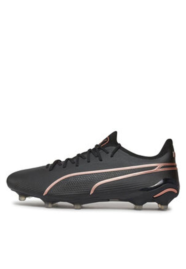 Puma Buty do piłki nożnej King Ultimate Fg/Ag 107563 07 Czarny. Kolor: czarny. Materiał: skóra