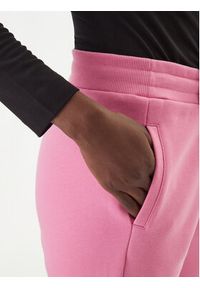 Versace Jeans Couture Spodnie dresowe 80HAAT01 CF01T Różowy Regular Fit. Kolor: różowy. Materiał: bawełna #3