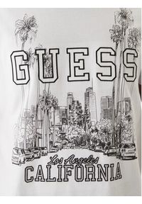 Guess T-Shirt M6RI01 I3Z14 Biały Regular Fit. Kolor: biały. Materiał: bawełna #4