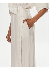 Pinko - PINKO Sukienka codzienna Macbeth 103561 A1WV Beżowy Relaxed Fit. Okazja: na co dzień. Kolor: beżowy. Materiał: wiskoza. Typ sukienki: proste. Styl: casual