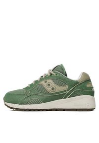 Saucony Sneakersy Shadow 6000 S70639 Zielony. Kolor: zielony. Materiał: materiał #4