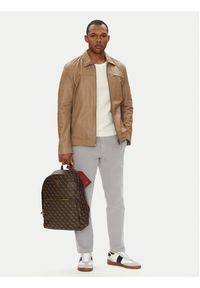 Guess Plecak HMMILO P5219 Brązowy. Kolor: brązowy. Materiał: skóra #3