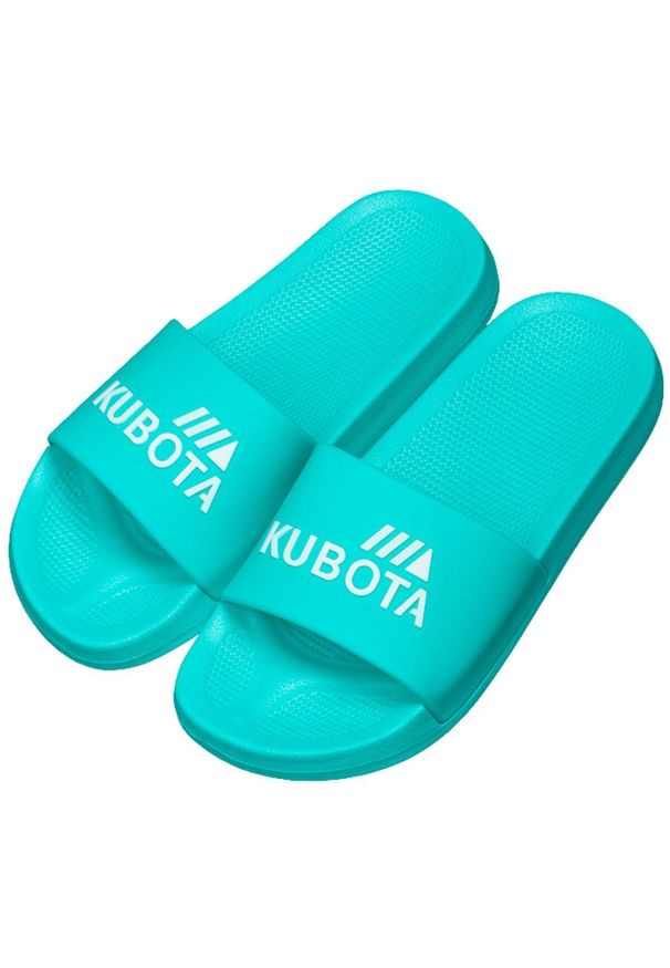 Klapki Damskie Basenowe Kubota Basic. Kolor: niebieski. Styl: sportowy
