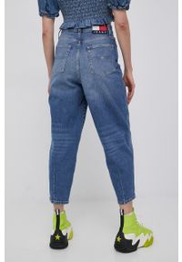 Tommy Jeans jeansy damskie high waist. Stan: podwyższony. Kolor: niebieski #3