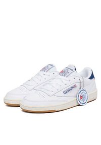 Reebok Sneakersy SS-CLUB C 85 VINTAGE 100233955 Biały. Kolor: biały. Materiał: skóra. Model: Reebok Club #3