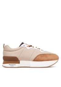 Weekend Max Mara Sneakersy Zambra 2625766034 Beżowy. Kolor: beżowy. Materiał: materiał #1
