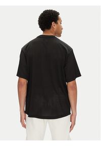 DC Shoes T-Shirt No Hitter ADYKT03254 Czarny Regular Fit. Kolor: czarny. Materiał: syntetyk