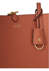 Lauren Ralph Lauren - LAUREN RALPH LAUREN Torebka 431795329081 Brązowy. Kolor: brązowy. Materiał: skórzane #4