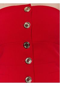 Pinko Top 100112 7624 Czerwony Slim Fit. Kolor: czerwony. Materiał: syntetyk #5